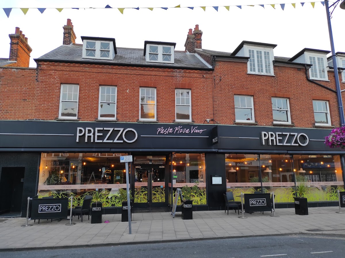 Prezzo Italian Restaurant Felixstowe